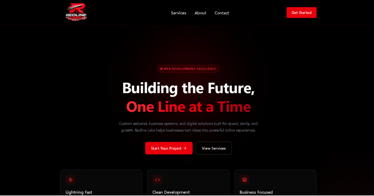 Redline Systems Co. | Custom Websites & Web Applications